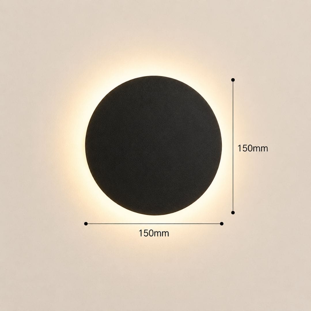 Applique murale Extérieur LED étanche pour Terrasse, Balcon | Double éclairage haut bas, aluminium IP65