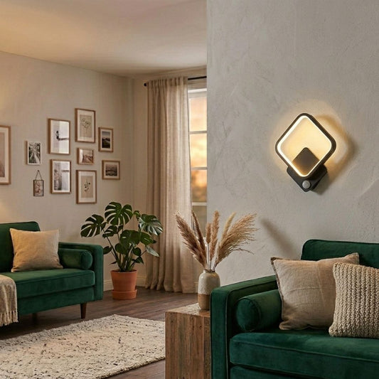 Applique murale LED détecteur de mouvement — Aluminium