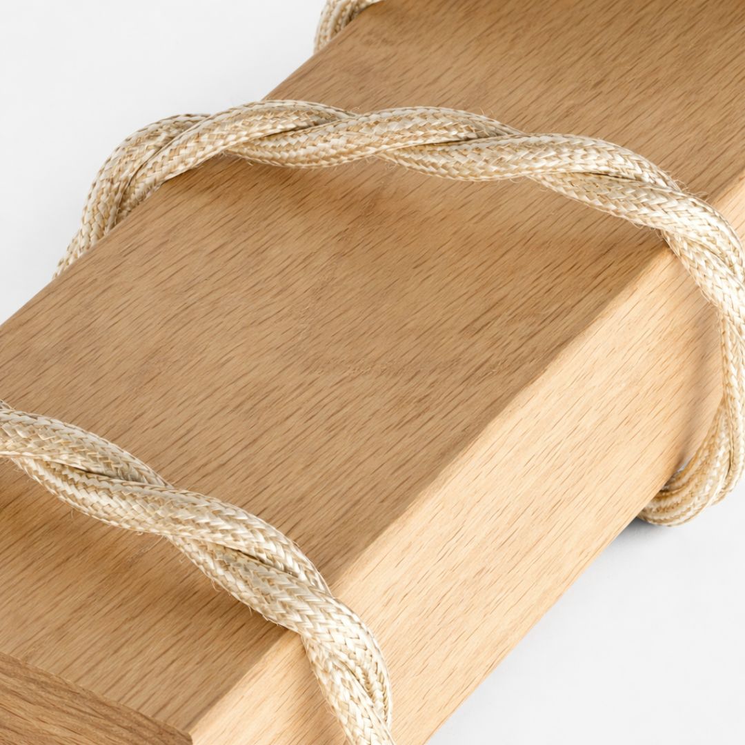 Applique murale bambou & bois, intérieur | Design japonais rétro