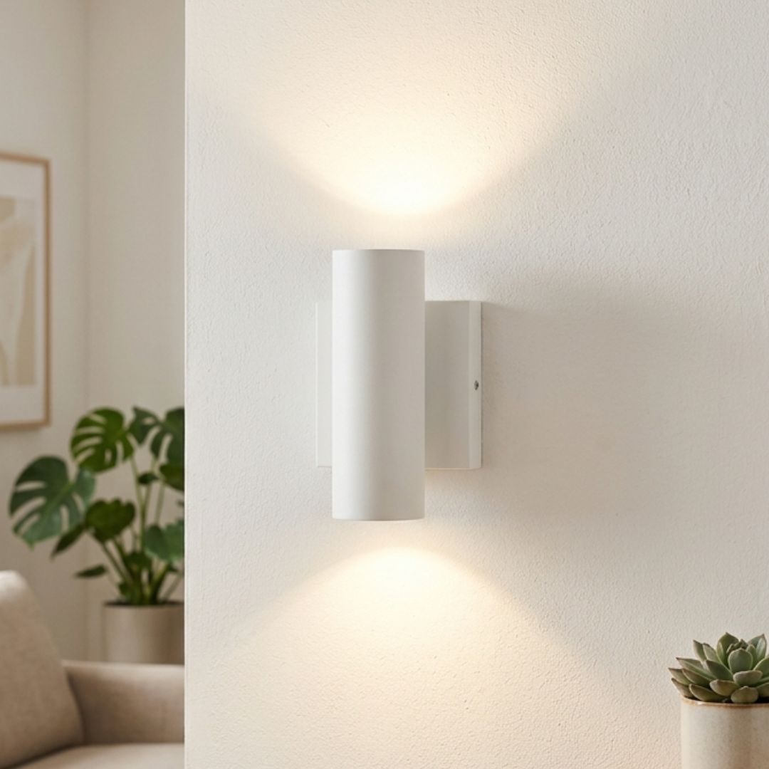 Applique murale blanche