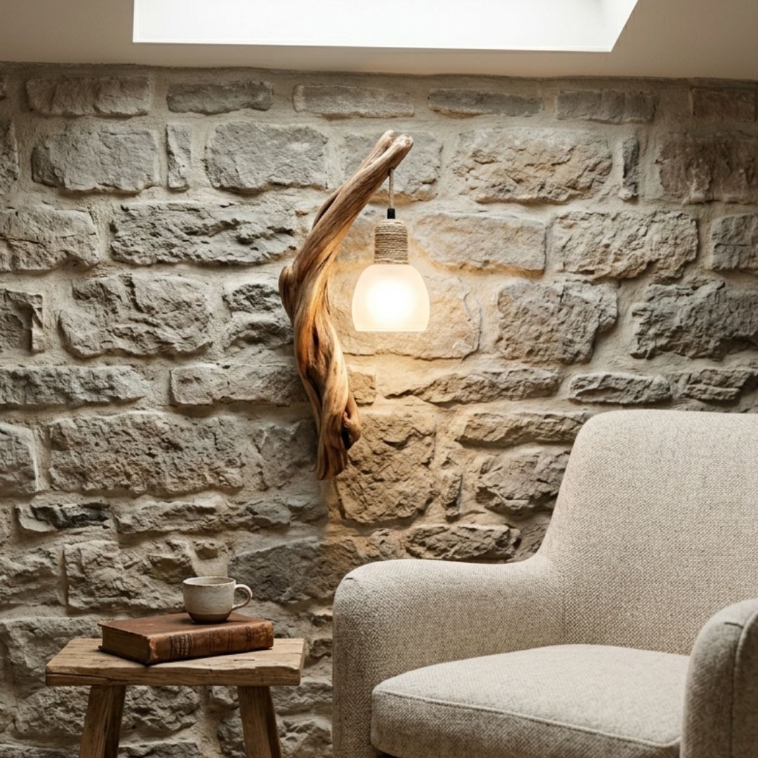 Applique murale naturelle