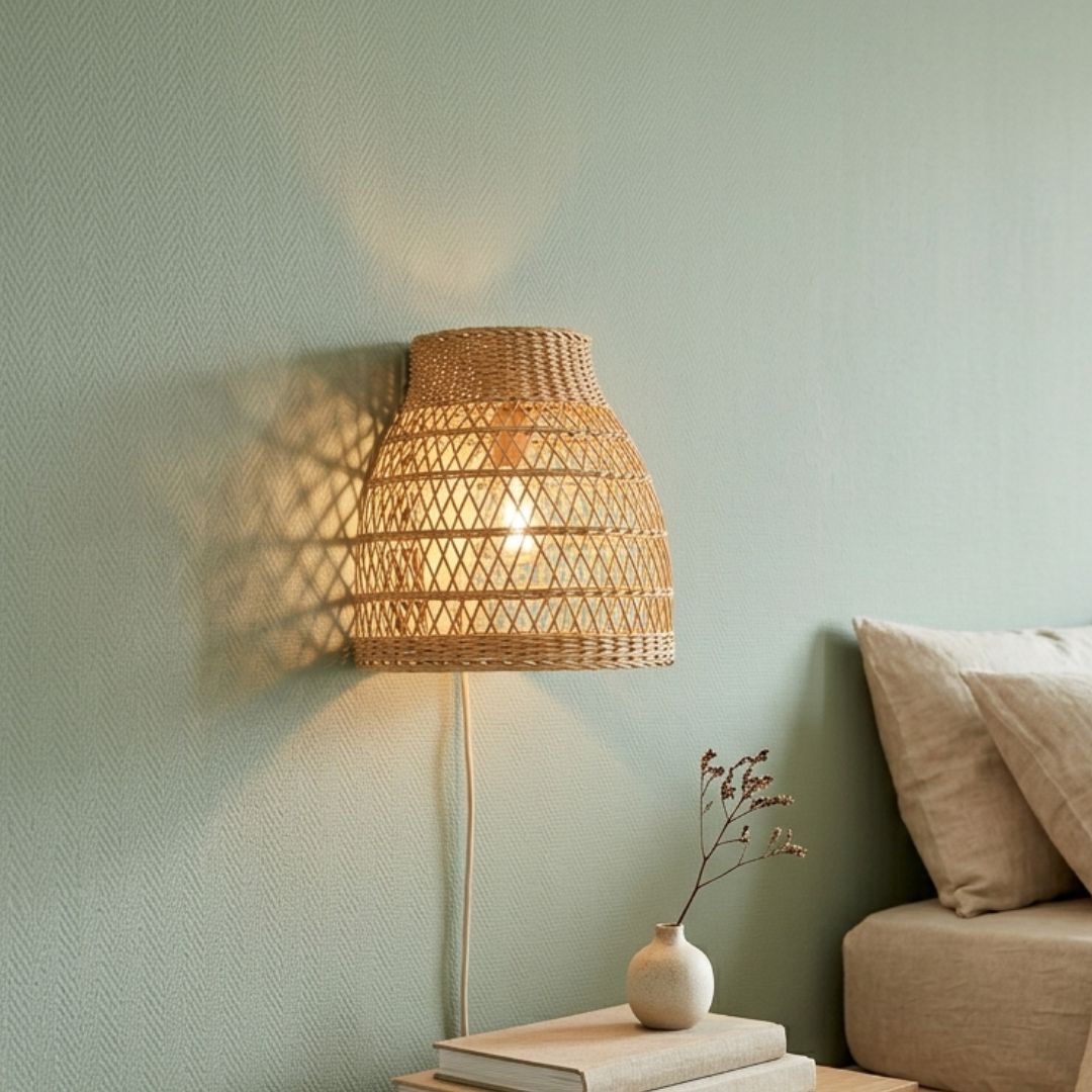 Applique murale osier