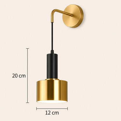 Applique murale laiton, Suspension Chambre escalier intérieur | Hauteur réglable