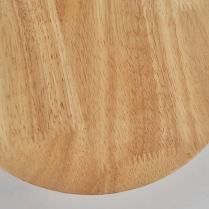 Applique murale ronde bois, chambre, couloir | LED