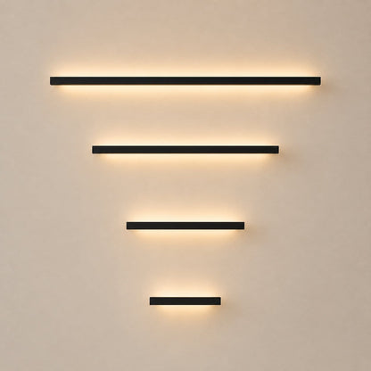 Applique murale extérieure étanche, barre LED aluminium IP65