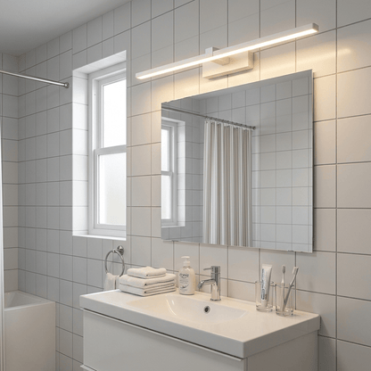 Applique murale salle de bain miroir barre LED Lumière blanche | Aluminium Design moderne intérieur