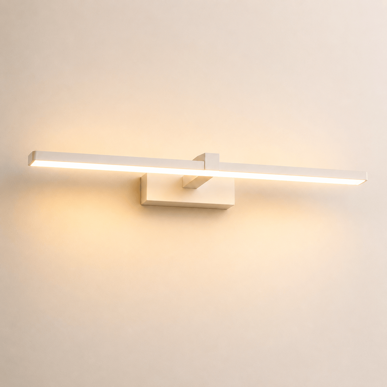 Applique murale salle de bain miroir barre LED Lumière blanche | Aluminium Design moderne intérieur