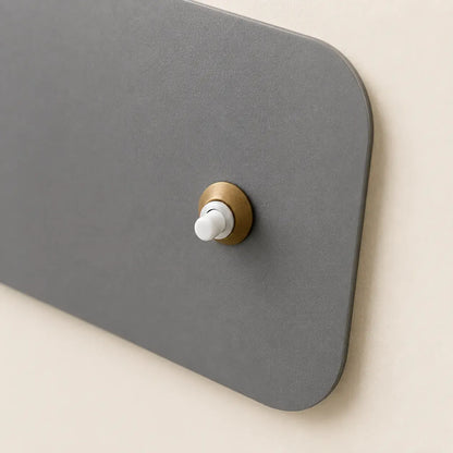Applique murale spot métal | LED rotatif avec interrupteur | Liseuse chambre tête de lit intérieur nordique