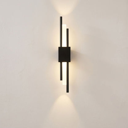 Applique murale LED pour intérieur moderne | Métal & verre dépoli