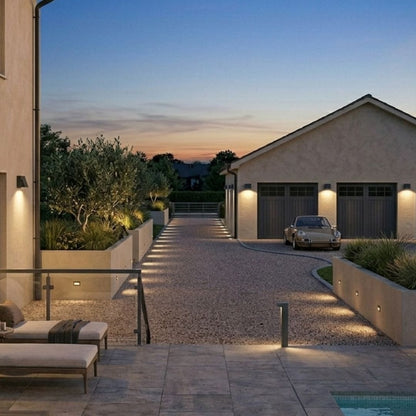 Applique murale LED d'extérieur, Spot étanche en aluminium, éclairage décoratif pour balcon, jardin | IP65 3W