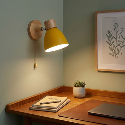 Applique murale Chambre, tête de lit, interrupteur | Design Scandinave