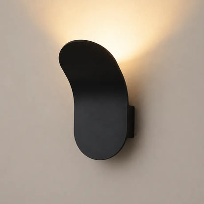 Applique murale design aluminium minimaliste | Chambre salon intérieur moderne, éclairage indirect