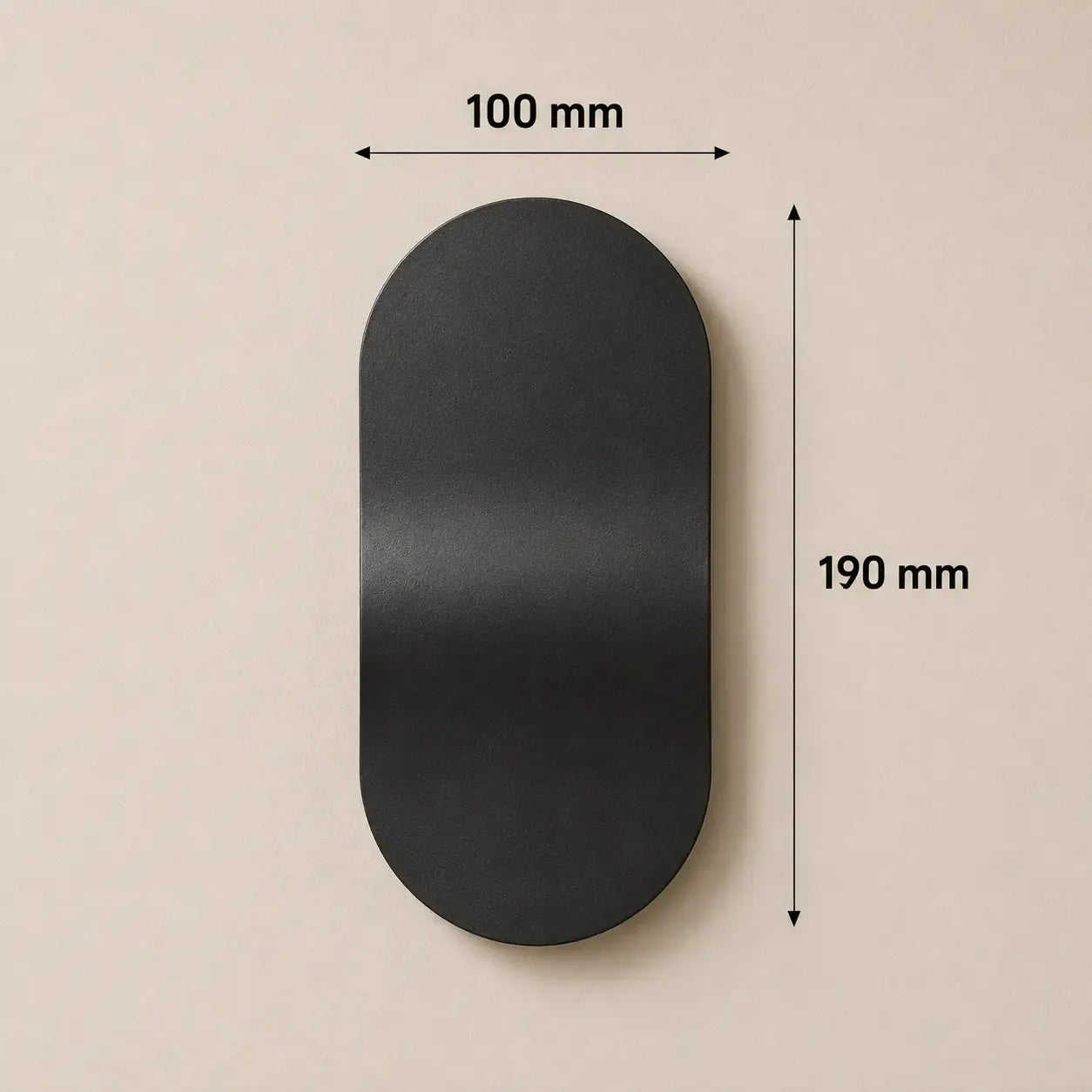 Applique murale design aluminium minimaliste | Chambre salon intérieur moderne, éclairage indirect