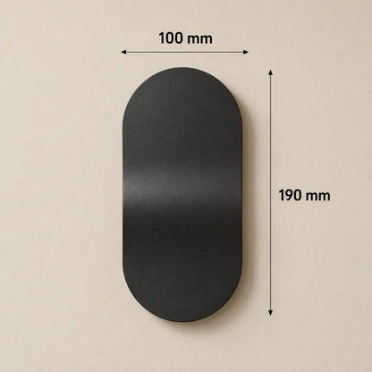 Applique murale design aluminium minimaliste | Chambre salon intérieur moderne, éclairage indirect