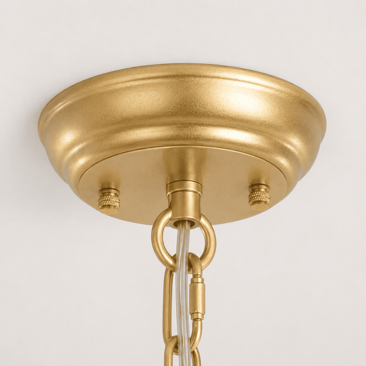 Lustre chandelier, suspension métal de style américain vintage | Salon salle à manger intérieur