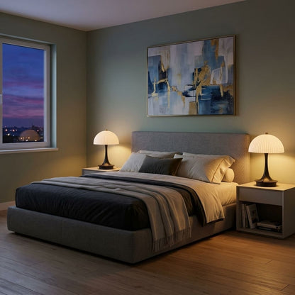 Lampe de Chevet Champignon | Design Moderne & Tactile Sans Fil