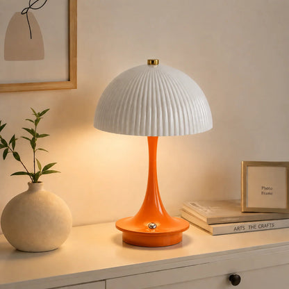 Lampe de Chevet Champignon | Design Moderne & Tactile Sans Fil