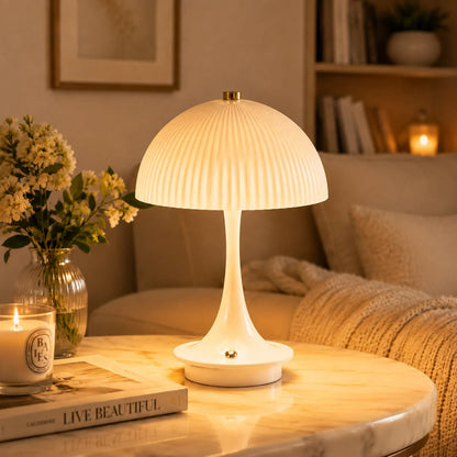 Lampe de Chevet Champignon | Design Moderne & Tactile Sans Fil