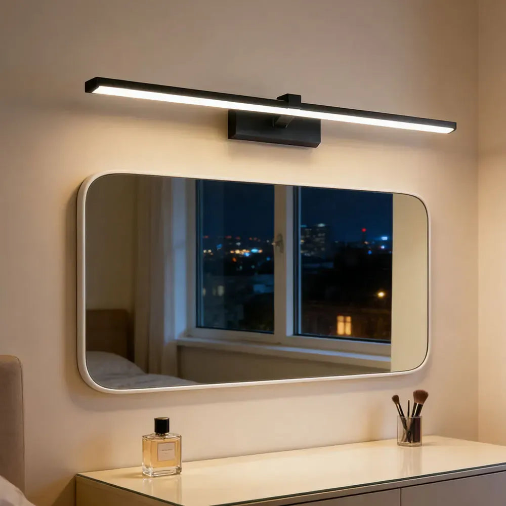 Applique murale salle de bain miroir barre LED Lumière blanche | Aluminium Design moderne intérieur