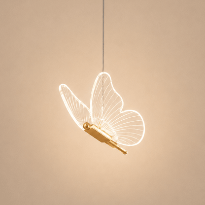 Suspension LED papillon, Lumière ambiante chambre enfant | Salon salle à manger moderne intérieur
