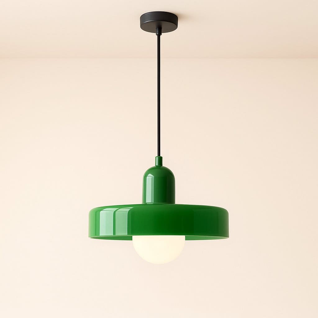 Suspension cuisine & salon Bauhaus coloré rétro | style Nordique intérieur seventies