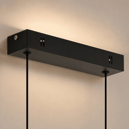 Suspension cuisine LED barre linéaire, Réglette longue minimaliste dimmable | Salle à manger cuisine salon moderne, intérieur