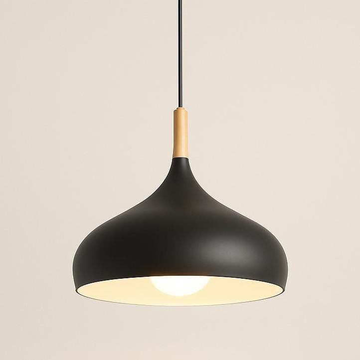 Suspension cuisine & chambre, métal dôme évasé, Design scandinave | Salon, salle à manger, intérieur morderne
