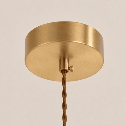 Suspension cuisine en céramique côtelée, Laiton bronze rétro japonais | Salon, entrée, chambre, Intérieur