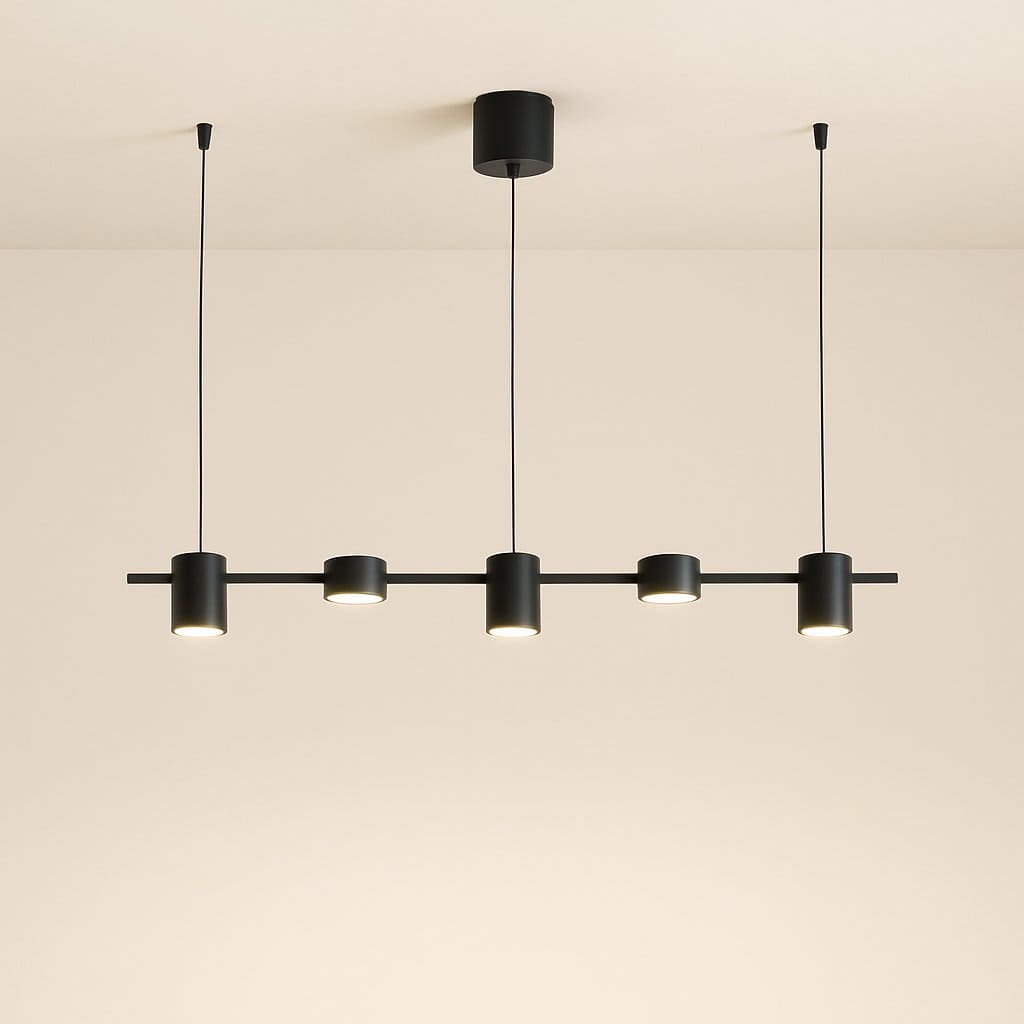 Suspension salle à manger, lustre LED moderne, multi-spots orientables | Salon, cuisine, intérieur urbain