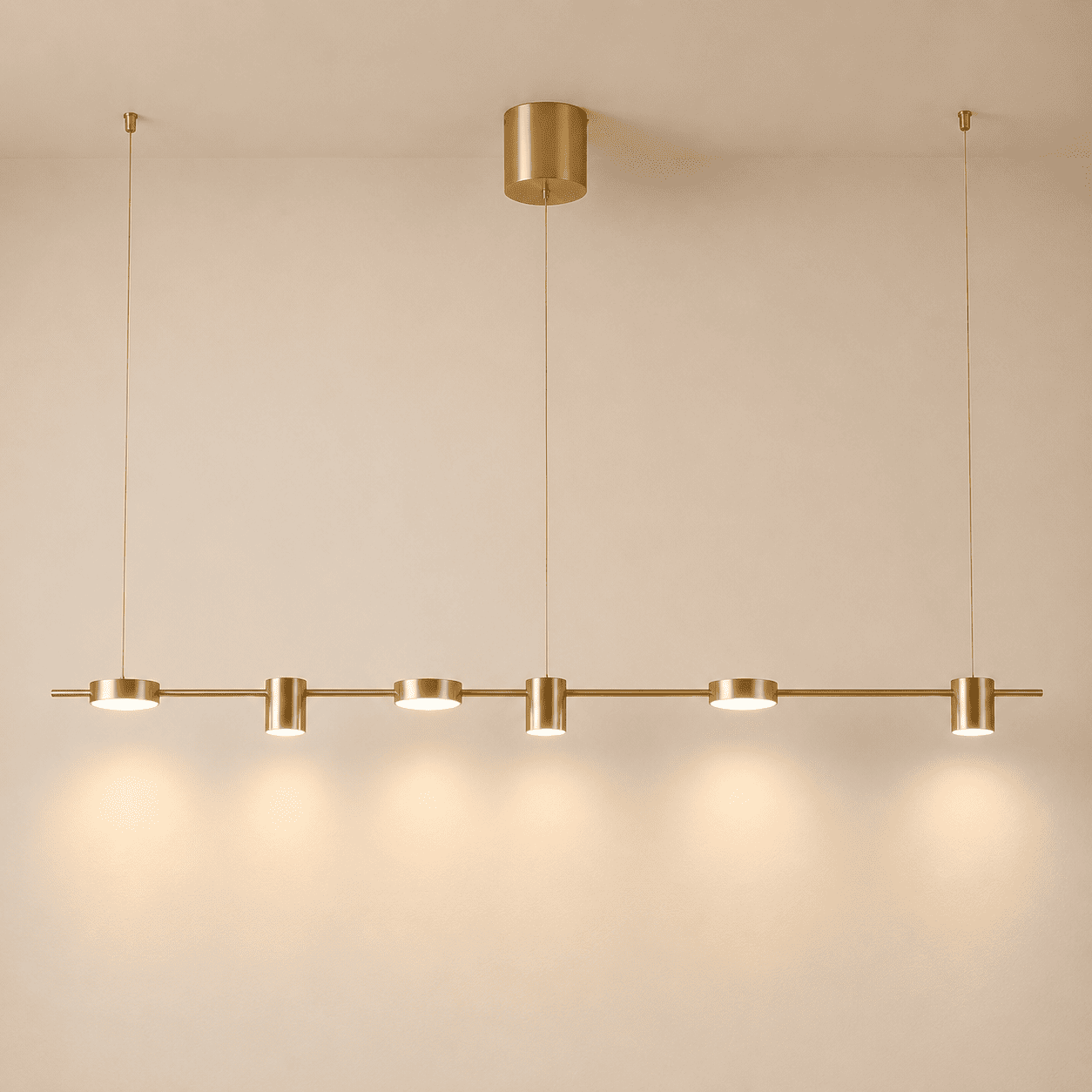 Suspension salle à manger, lustre LED moderne, multi-spots orientables | Salon, cuisine, intérieur urbain