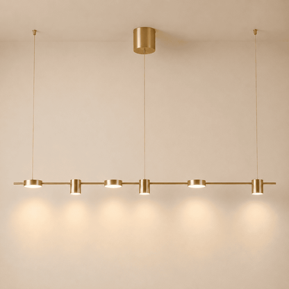 Suspension salle à manger, lustre LED moderne, multi-spots orientables | Salon, cuisine, intérieur urbain