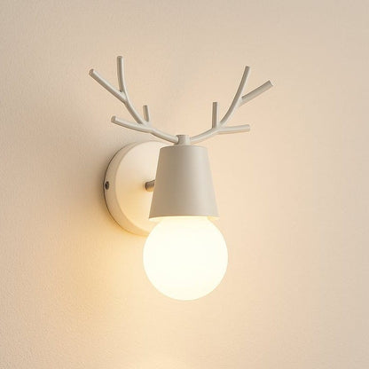 Applique murale chambre d'enfant, bureau, intérieur | Style scandinave moderne, ramure de cerf