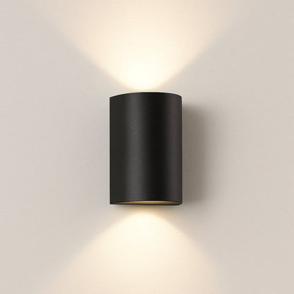 Applique murale Extérieur étanche LED, aluminium, Balcon jardin | Double éclairage haut bas, IP65 6W